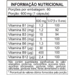 Katiguá, Complexo B, B1, B2, B3, B5, B6, Sem sabor, 60 Cápsulas rígidas, Branco - Imagem 2
