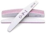 Kit 10 Lixas Profissionais para Unhas, Dupla Face 100/180, Formato Bumerangue