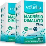 Kit 2 Magnésio Dimalato Equaliv 650mg 60 cápsulas