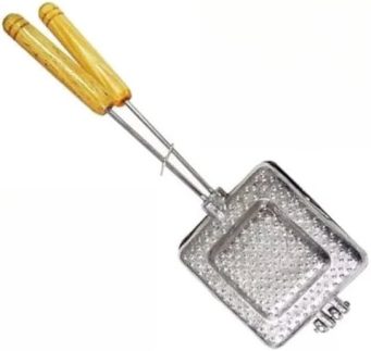 Kit 2 Sanduicheira Torradeira Pão Forma Francês Aluminio(Baurutex)