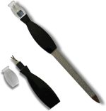 Kit 2 em 1 Lixa e Cortador de Cutículas 17,5cm – Acessório de Manicure e Pedicure