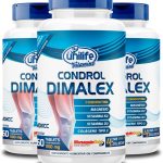 Kit 3 Condrol Dimalex 1100mg Unilife 60 Comprimidos
