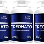 Kit 3 Magnesio Treonato 180 Capsula de 500 Mg Total Original