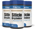 Kit 3x Silício Orgânico + Vitaminas C E 60 Cápsulas
