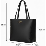 Kit Bolsa Feminina Sacola De Ombro Transversal De Mão E Carteira - Imagem 2