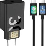 Kit Carregador Turbo 30W + Cabo Tipo C Compatível Iphone Samsung Motorola Resitencia Ultra Protecao Fonte Power Homologado Anatel Original E&A