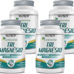 Kit Com 4 Tri Magnésio (taurato, malato e bisglicinato) 500mg 60 Caps -Flora Nativa