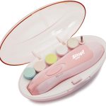Kit Lixa de Unha Elétrico Zoop Baby Rosa