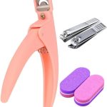 Kit Lixas 100/180 + 2 Cortadores Unha + 1 Cortador Postiça