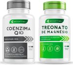 Kit Magnesio Treonato + Coenzima Q10 Ubiquinol 500mg 240Cáps Ecomev