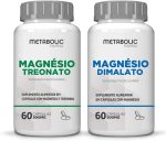 Kit Magnesio Treonato + Dimalato 500Mg 120Cápsulas - Metabolic Farma