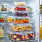 Kit Potes Herméticos 6 Peças com Tampa Vedada – Potes Transparentes para Alimentos, Marmitas Mantimentos e Organização da Cozinha