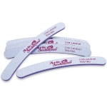 Lixa Banana Lavável Manicure Pedicure 100/180, Com 5 Unidades, Arte Sedução