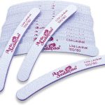 Lixa Banana Lavável Manicure Pedicure 100/180,Com 20 Unidades, Arte Sedução