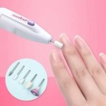 Lixa Elétrica Unha Multiuso Mão E Pé Lixa Elétrica Unhas Aparelho Lixador De Unha Portátil Polidor Sem Fio Manicure unhas - Imagem 2