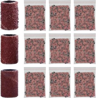 Lixa de Broca para Lixadeira Elétrica, 80-120-180 Granulação (#180 x3pacote, 3 kit (Total 450un))