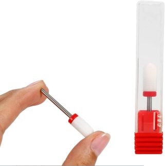 Lixa de Manicure e Pedicure Broca de Unha Acrílico Barrel Ball SYANG - Ideal para Unhas Artificiais, Eficiência e Menos Poeira