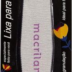 Lixa de Unha Macrilan LX-12 - Acessório Manicure Profissional, Dupla Face para Modelagem e Acabamento Rápido, Ótimo Custo-Benefício