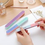 Lixa de esponja premium multifacetada com tampão de unhas para arte e polimento perfeitos, suave nas unhas, ferramenta profissional de manicure para suavizar