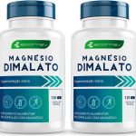 Magnesio Dimalato 500Mg 120 Cápsulas - Ecomev (Kit 2)