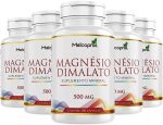 Magnesio Dimalato 500mg 5x 100 Cápsulas Puro Máximo 2/dia