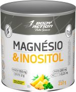 Magnesio Inositol - 210g - Sabor Abacaxi com Hortela - Body Action