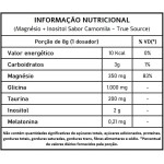 Magnésio Inositol Relief 3.0 Sabor Camomila e Laranja True Source 350gr True Magnésio + Inositol Relief 3.0-350g Camomila e Laranja - True Source - Imagem 2