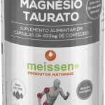 Magnésio Taurato 500Mg 60 Cápsulas, Meissen Branco