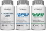 Magnesio Treonato + Dimalato + Coenzima Q10 500Mg 180 Cápsulas - Metabolic Farma