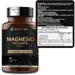 Magnesio Treonato Gold + L Tirosina 500Mg 60 Cápsulas - Ecomev (1 Unidade) - Imagem 2