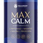 Max Calm L-Triptofano Magnésio Relax Foco Bem Estar 60 Cáps - Natural do Vale