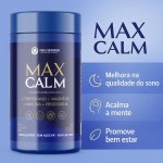 Max Calm L-Triptofano Magnésio Relax Foco Bem Estar 60 Cáps - Natural do Vale - Imagem 2