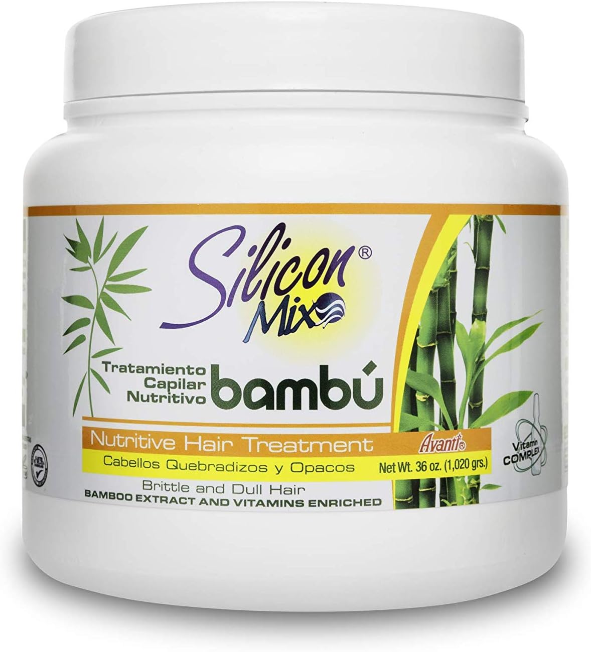 Mistura-de-silicio-da-mistura-de-silicio-Bambu-Nutritivo-tratamento.jpg Mistura de silício da mistura de silício Bambu Nutritivo tratamento do cabelo, 36 onça, 36 onças