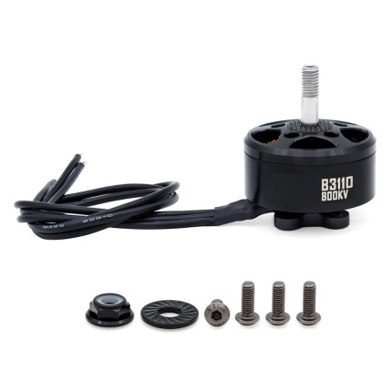 Motor Sem Escova de 14 Pólos 800KV, Motor Sem Escova de Fio Silicone 18AWG, Impulso Forte, Fio Cobre Resistente Ao Calor e Aço Silício, Design Destacável, (800KV)