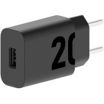 Motorola, Carregador Turbo Power 20W Universal, Porta USB-A, Sem Cabo