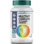 Multivitamínico Completo A-Z (22 Vitaminas e Minerais) 60 Comprimidos - Nutralin