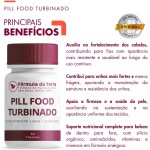 Pill Food Turbinado com Silício Orgânico, MSM e Biotina – Cabelos, Pele e Unhas | 60 Cápsulas - Imagem 2