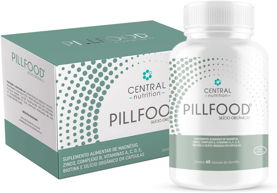 Pillfood-60-Capsulas-Silicio-Organico-Central-Nutrition.jpg Pillfood, 60 Capsulas, Silício Orgânico, Central Nutrition
