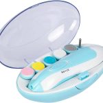 Pimpolho Lixa de Unha Elétrica Azul