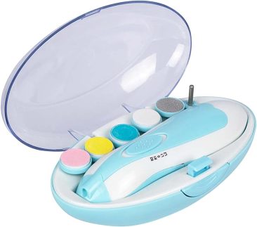 Pimpolho Lixa de Unha Elétrica Azul