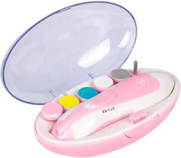 Pimpolho Lixa de Unha Elétrica Rosa