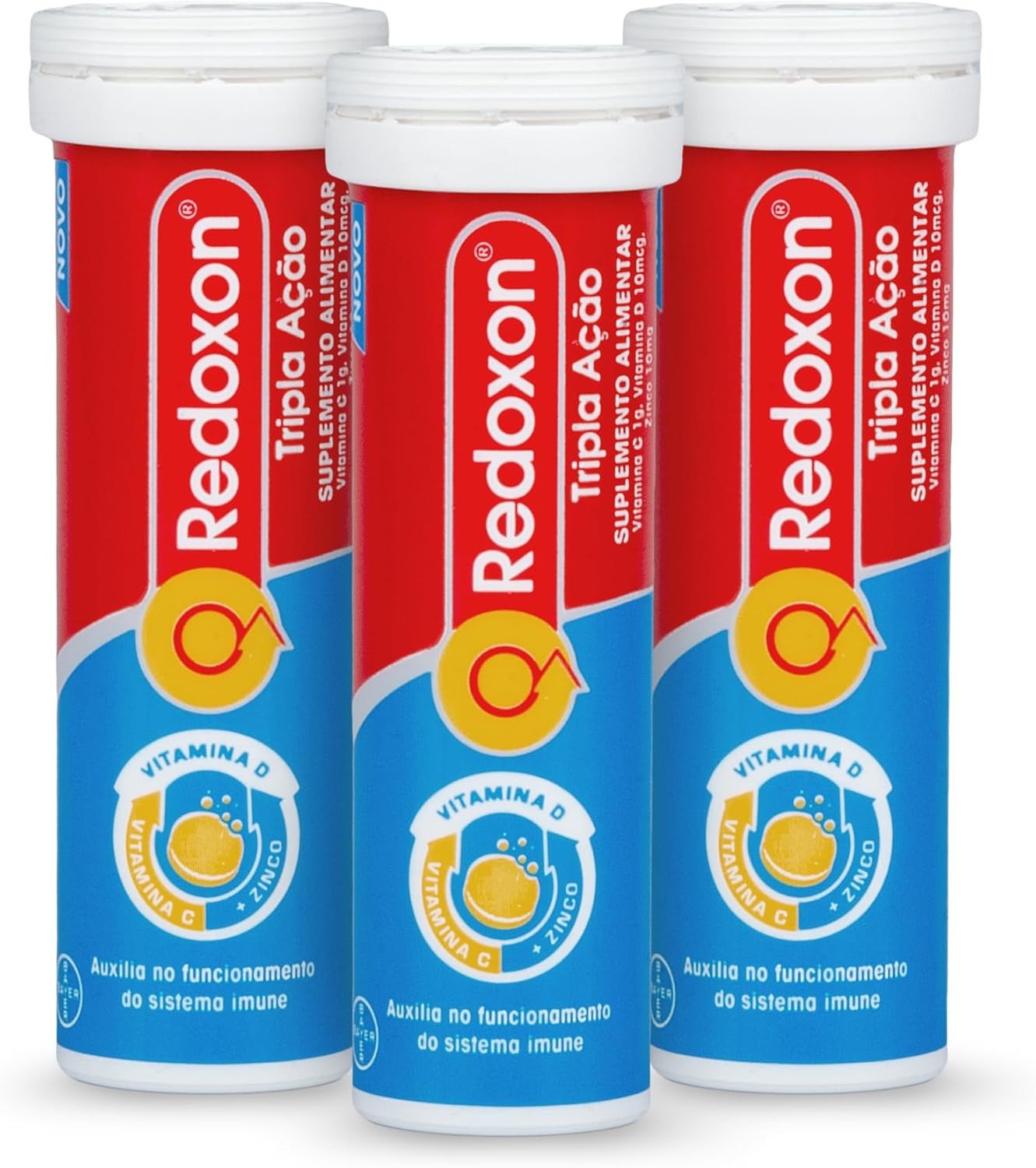 Redoxon-Vitamina-C-Vitamina-D-e-Zinco-30-Comprimidos-Efervescentes.jpg Redoxon Vitamina C, Vitamina D e Zinco 30 Comprimidos Efervescentes, Tripla Ação