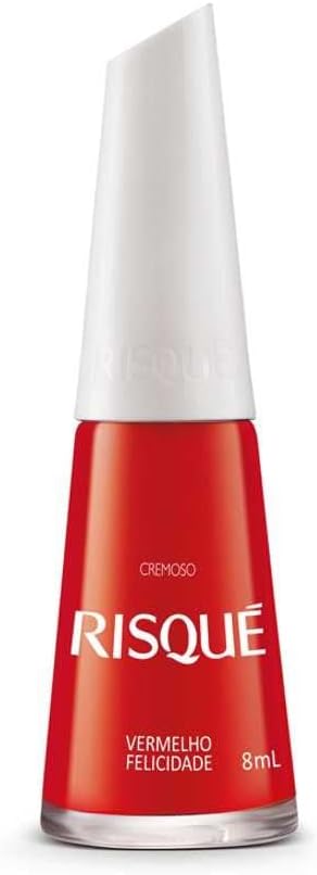 Risque-Felicidade-Esmalte-Cremoso-Vermelho-8ml.jpg Risqué Felicidade - Esmalte Cremoso, Vermelho, 8ml