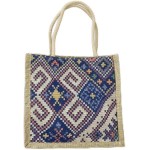 Sacola utilitária retrô, capacidade grande, vários bolsosBolsa feminina, preta, 21 x 19 x 12 cm, adulta, feminina (azul)