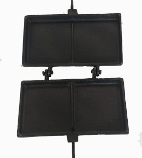 Sanduicheira Antiaderente Dupla 2 Pão de Forma 20x11cm