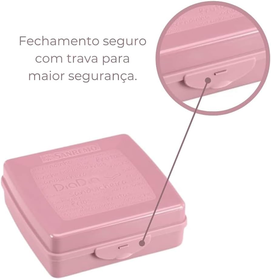 Sanduicheira-Rosa-Plastica-Fit-Sanremo-SR6841-585ml-Unidade.jpg Sanduicheira Rosa Plástica Fit Sanremo SR684/1 585ml - Unidade