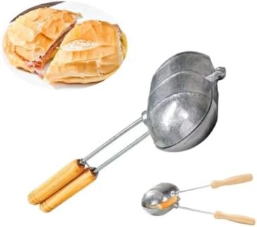 Sanduicheira Tostequeira Pão Frances Em Aluminio Fundido