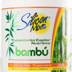 Silício Mistura Bambu Nutritivo tratamento do cabelo, 60 onças