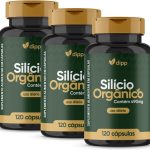 Silício Orgânico 120 Cápsulas – Kit com 3 Unidades – Beleza e Sustentação da Pele e Cabelos