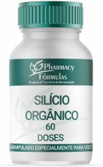 Silicio Orgânico 150mg | 60 Cápsulas | Pharmacy & Formulas